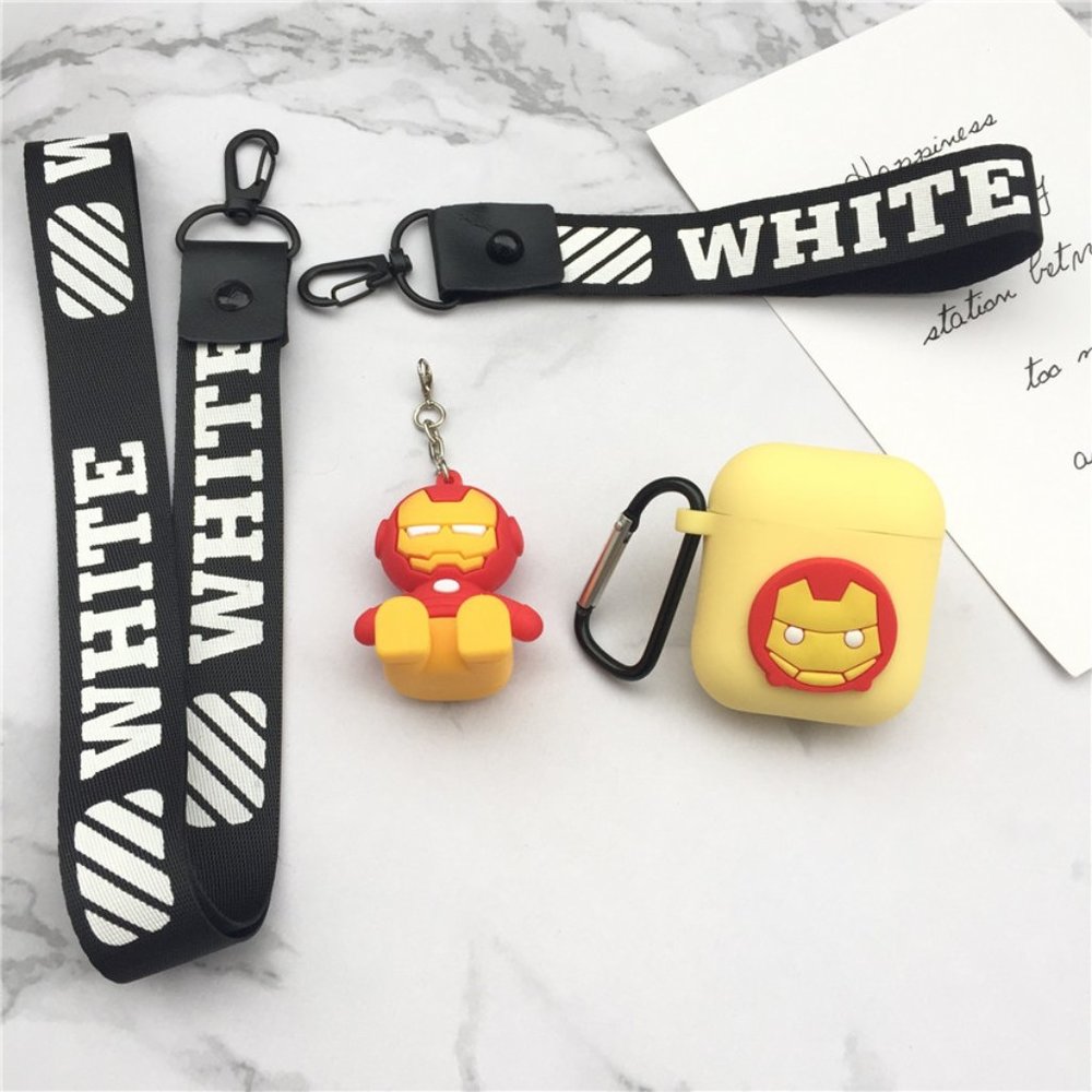 1 Pc Iron Man Airpods Case Cover
